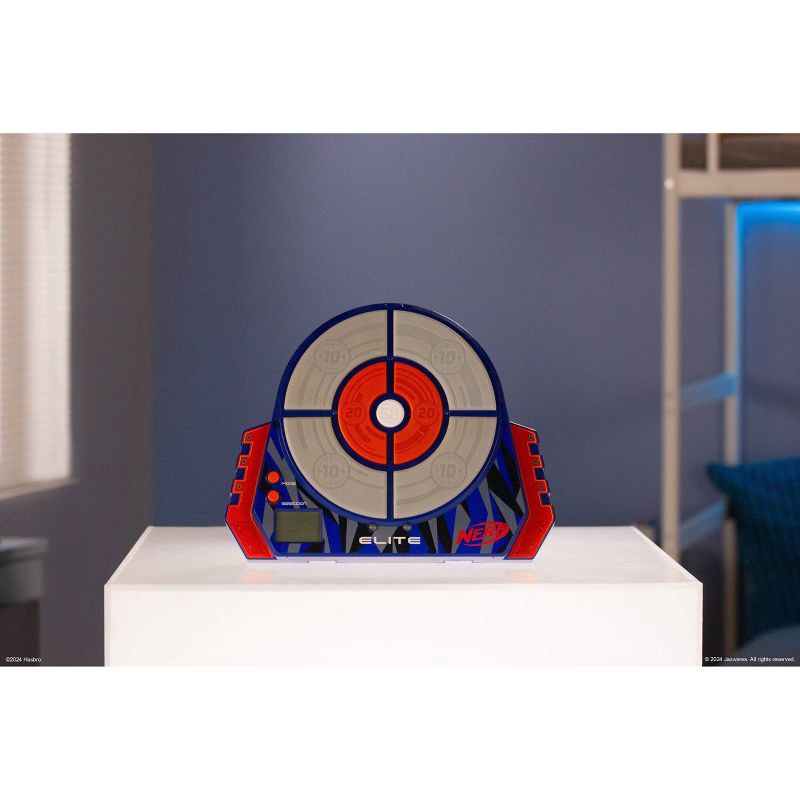 slide 10 of 11, NERF Elite Digital Light-Up Target, 1 ct