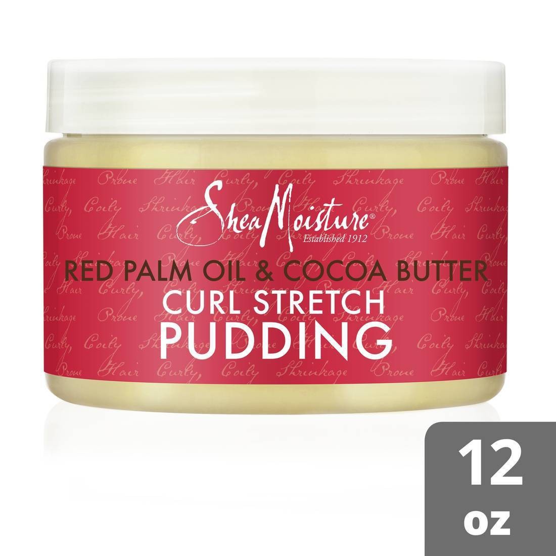 slide 1 of 6, SheaMoisture Red Palm Oil & Cocoa Butter Curl Stretch Pudding - 12oz, 12 oz