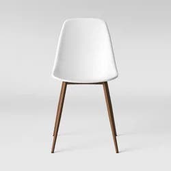 Copley Dining Chair Plastic White - Threshold™