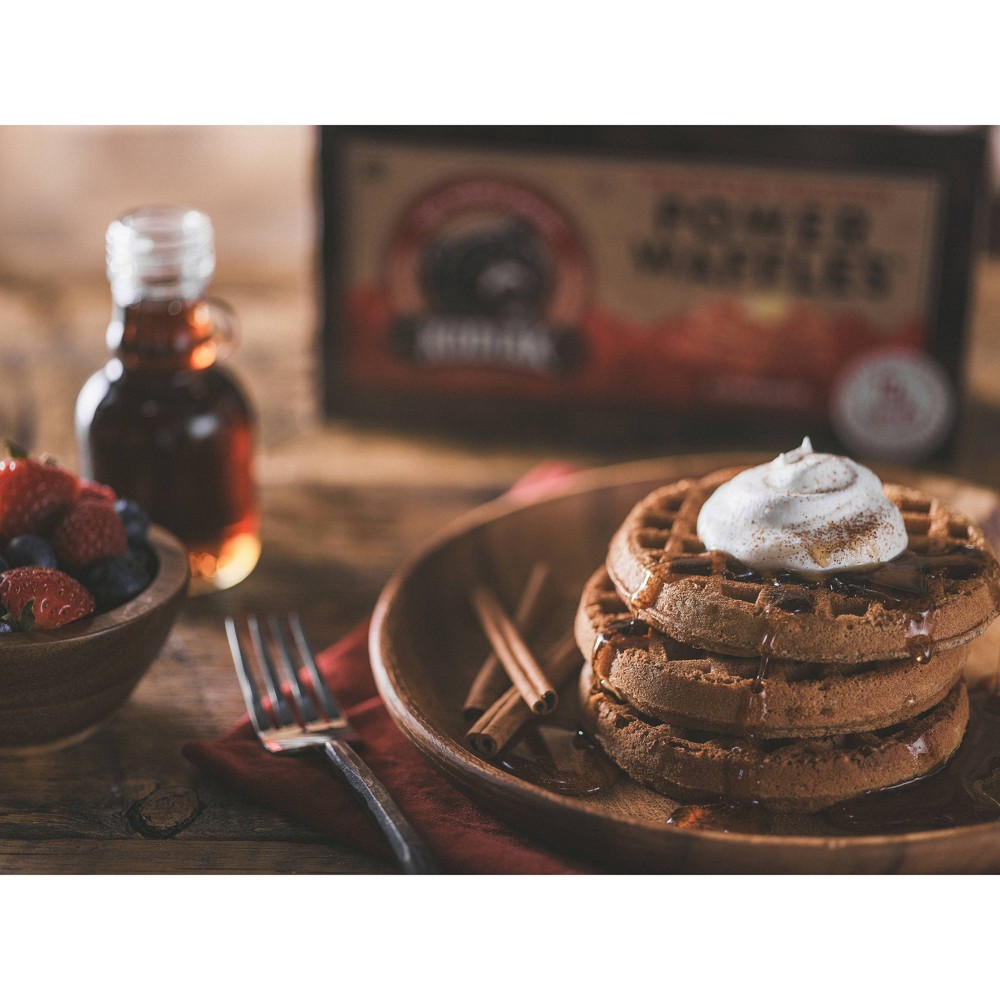 slide 6 of 6, Kodiak Cakes Cinnamon Waffle, 10.72 oz