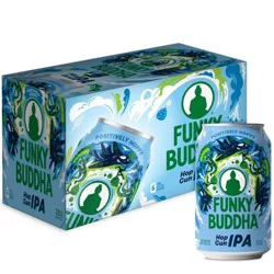 Funky Buddha Brewery Funky Buddha Hop Gun IPA Beer - 6pk/12 fl oz Cans