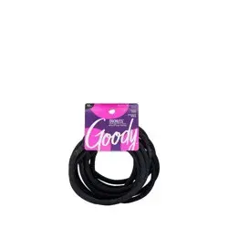 Goody Ouchless Xtra Long Extra Thick Elastic Hair Ties - Black - 10ct