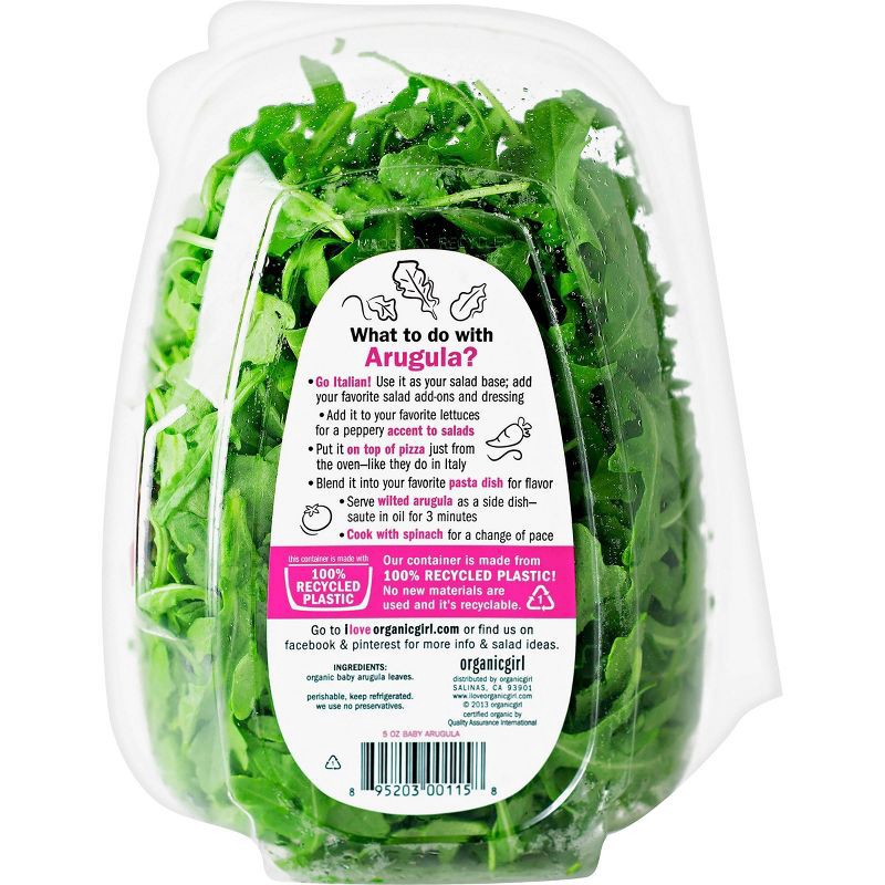 slide 3 of 5, organicgirl Baby Arugula - 5oz, 5 oz