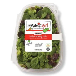 organicgirl Essential Salads Baby Spring Mix - 10oz