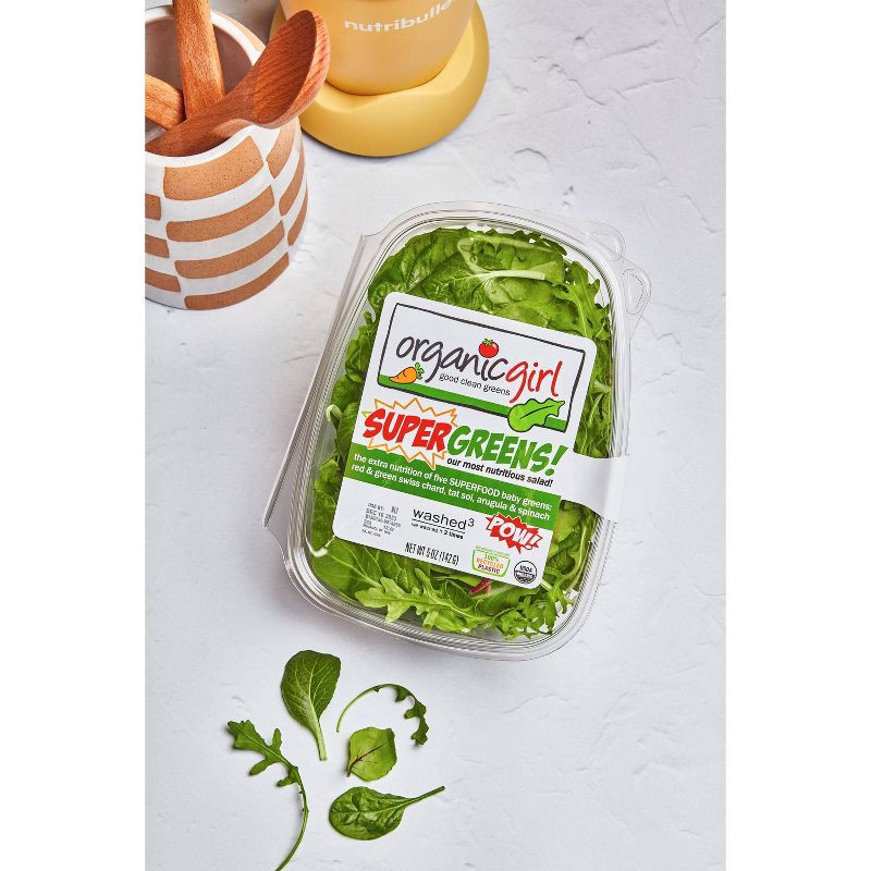 slide 2 of 4, organicgirl Fresh Super Greens! - 5oz, 5 oz