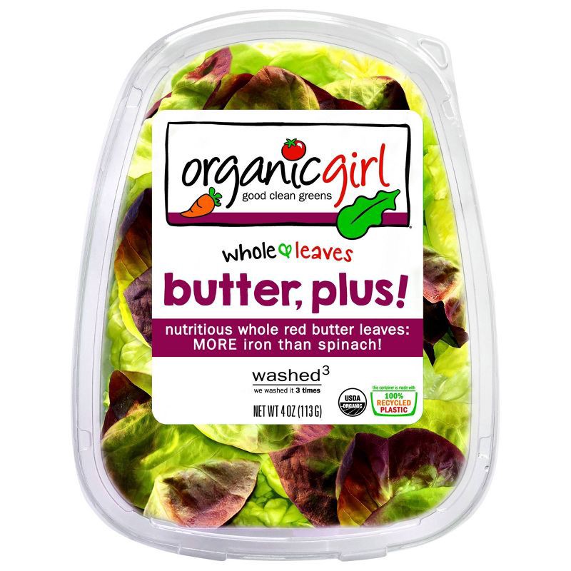 slide 1 of 5, organicgirl True Hearts Butter, Plus! Lettuce - 4oz, 4 oz