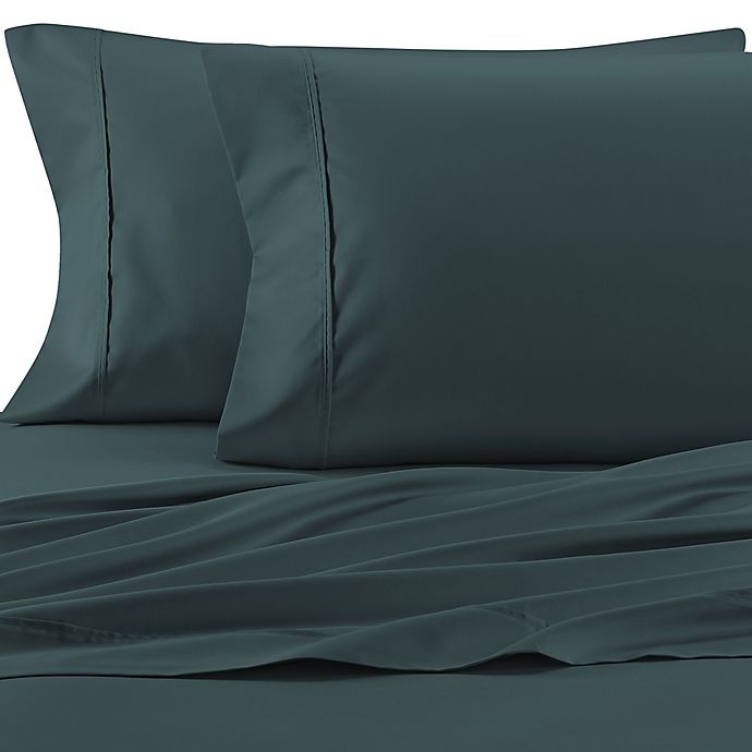 slide 1 of 2, Therapedic Celliant 400-Thread-Count Queen Sheet Set - Dark Teal, 1 ct