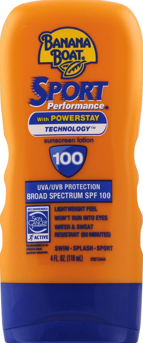 slide 2 of 2, Banana Boat Sport Ultra Sunscreen Lotion Broad Spectrum SPF 100 - 4 Ounces, 4 fl oz