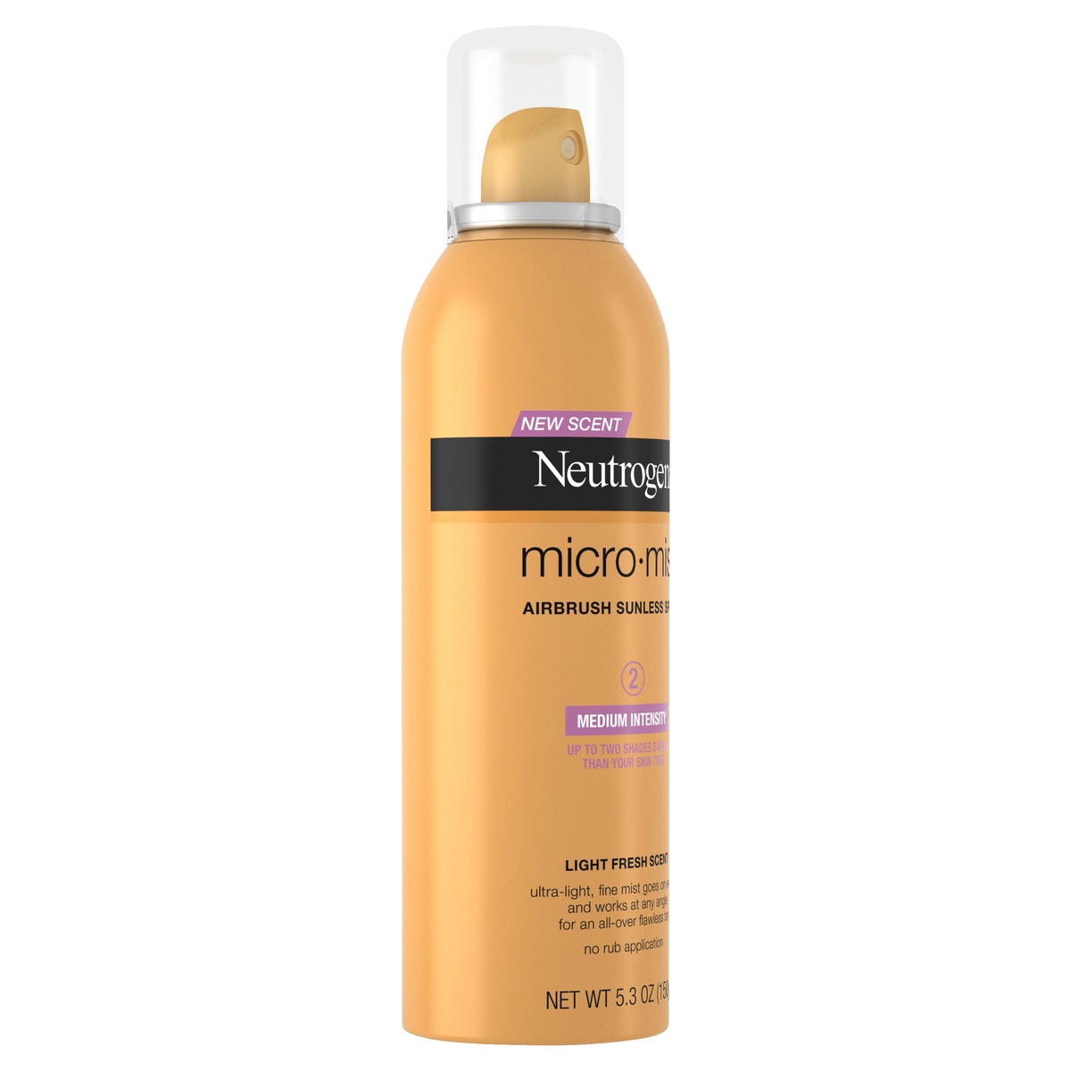 slide 2 of 6, Neutrogena Micromist Airbrush Sunless Tanning Spray - Medium - 5.3oz, 5.3 oz