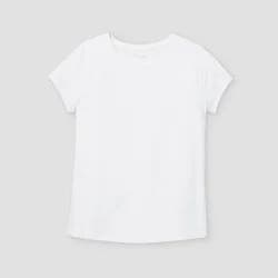Girls' Short Sleeve T-Shirt - Cat & Jack™ White L