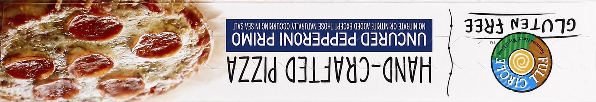 slide 2 of 6, Full Circle Market Gluten Free Hand Crafted Uncured Pepperoni Primo Pizza, 8.6 oz
