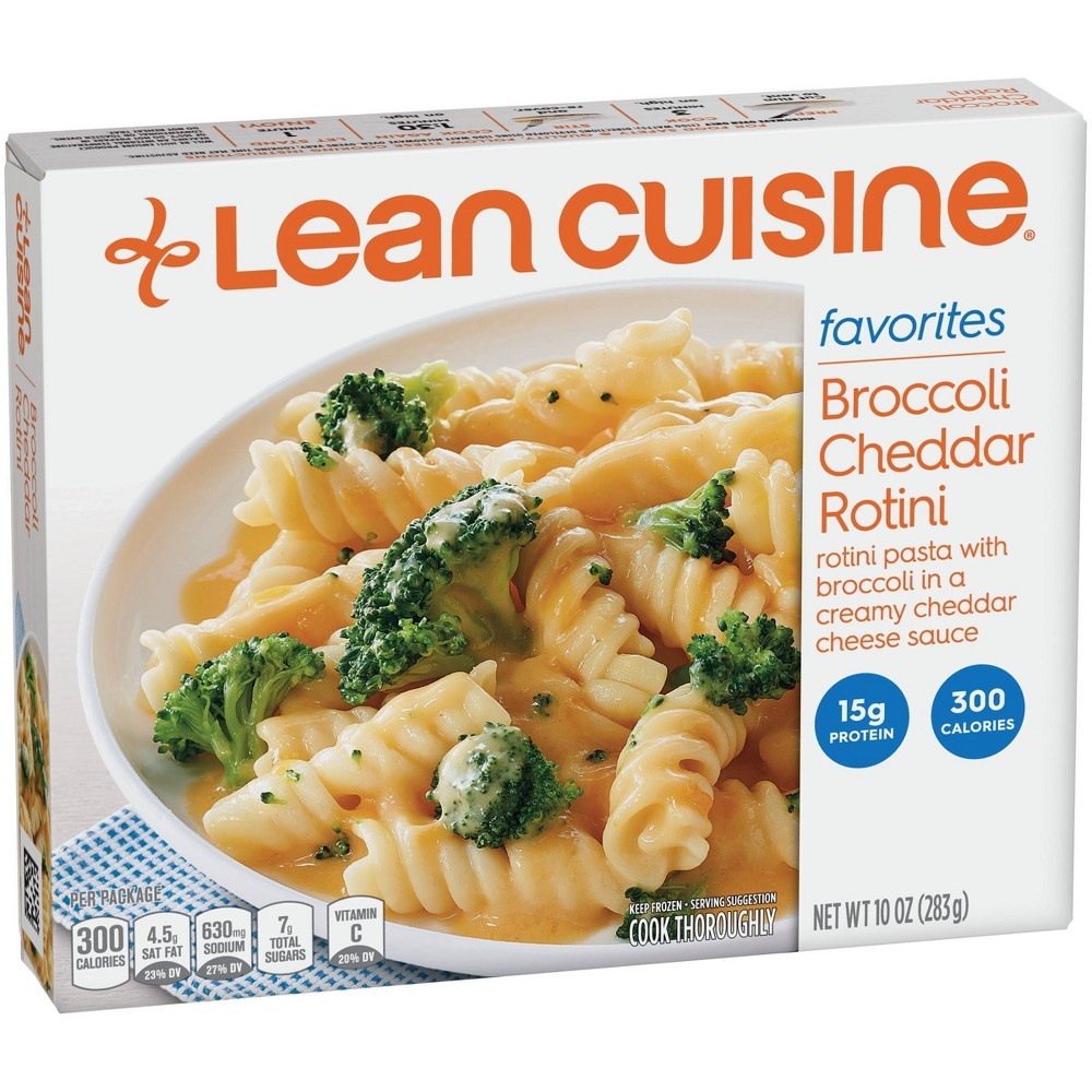 slide 3 of 6, Lean Cuisine Frozen Favorites Broccoli Cheddar Rotini, 10 oz