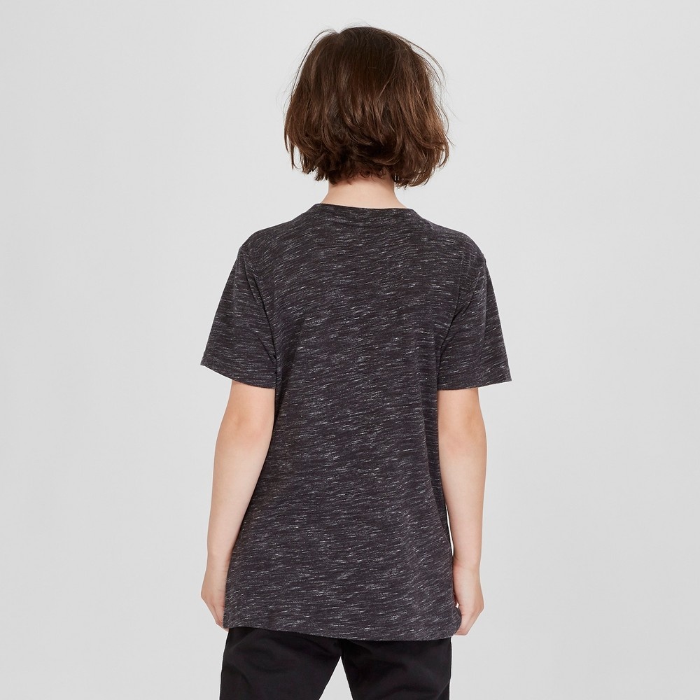 Boys' Short Sleeve T-Shirt - Cat & Jack™ Black XS