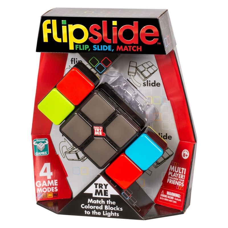 slide 8 of 15, Moose Games Flipslide Handheld Electronic Game, 1 ct