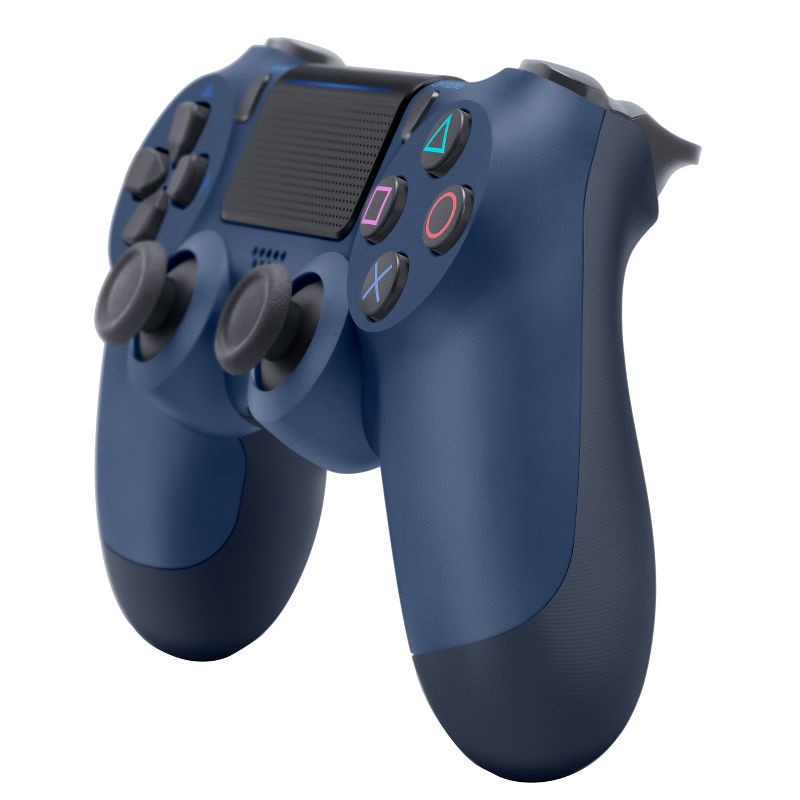 slide 2 of 5, Sony DualShock 4 Wireless Controller for PlayStation 4 - Midnight Blue, 1 ct