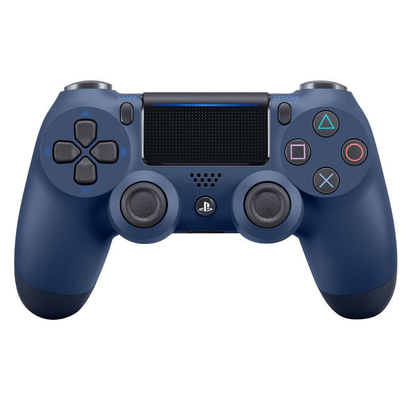 slide 1 of 5, Sony DualShock 4 Wireless Controller for PlayStation 4 - Midnight Blue, 1 ct