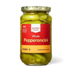 Whole Pepperoncinis 12 fl oz - Market Pantry™