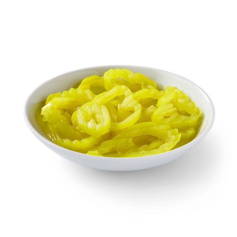 slide 2 of 4, Mild Sliced Banana Peppers - 12 fl oz - Market Pantry™, 12 fl oz