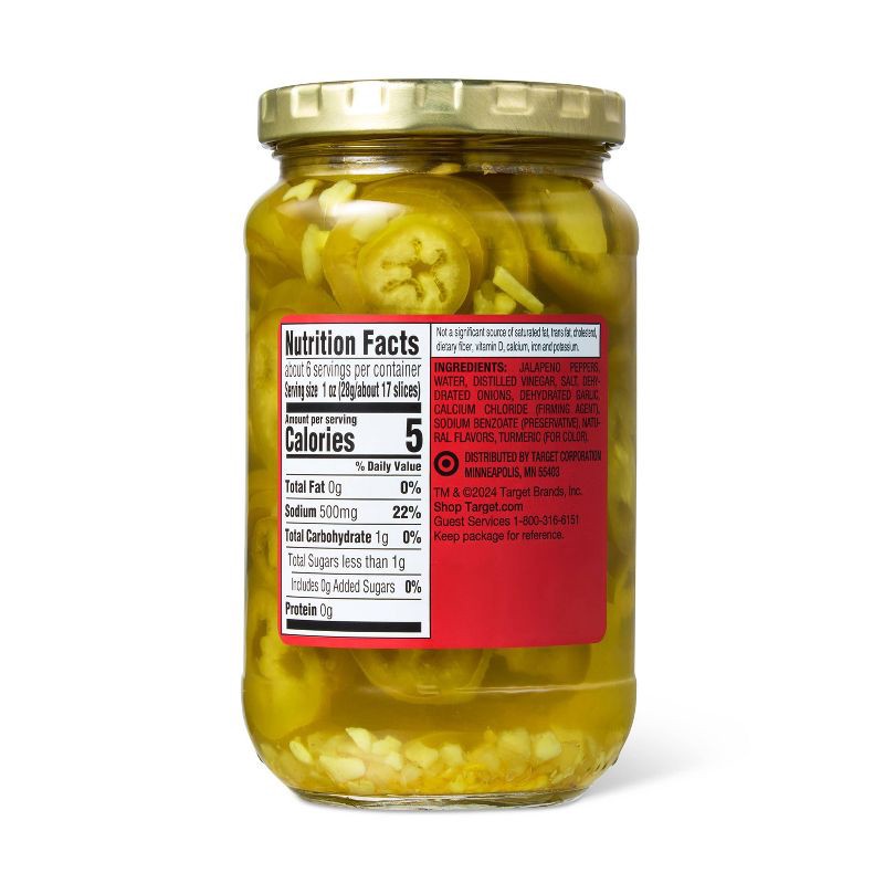 slide 2 of 3, Mild Sliced Jalapenos - 12 fl oz - Market Pantry™, 12 oz