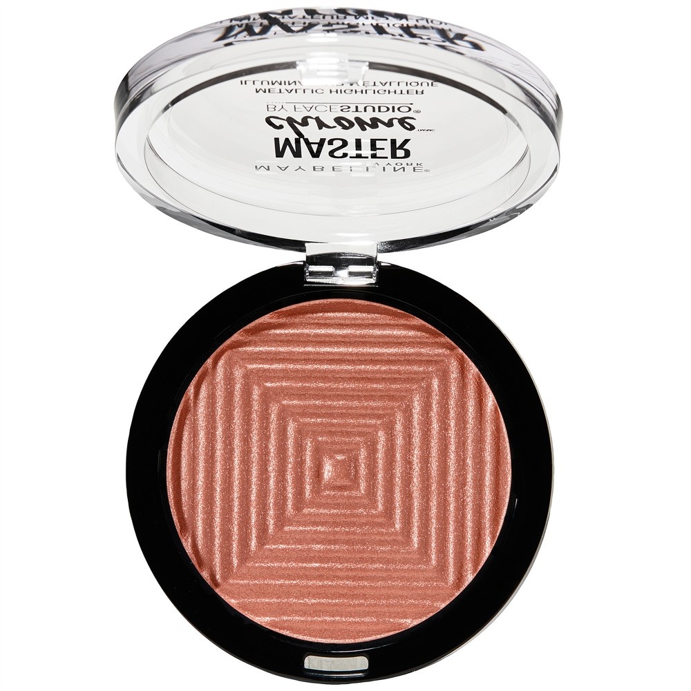 slide 2 of 6, Maybelline Facestudio Master Chrome Metallic Highlighter 150 Molten Peach - 0.24oz, 0.24 oz