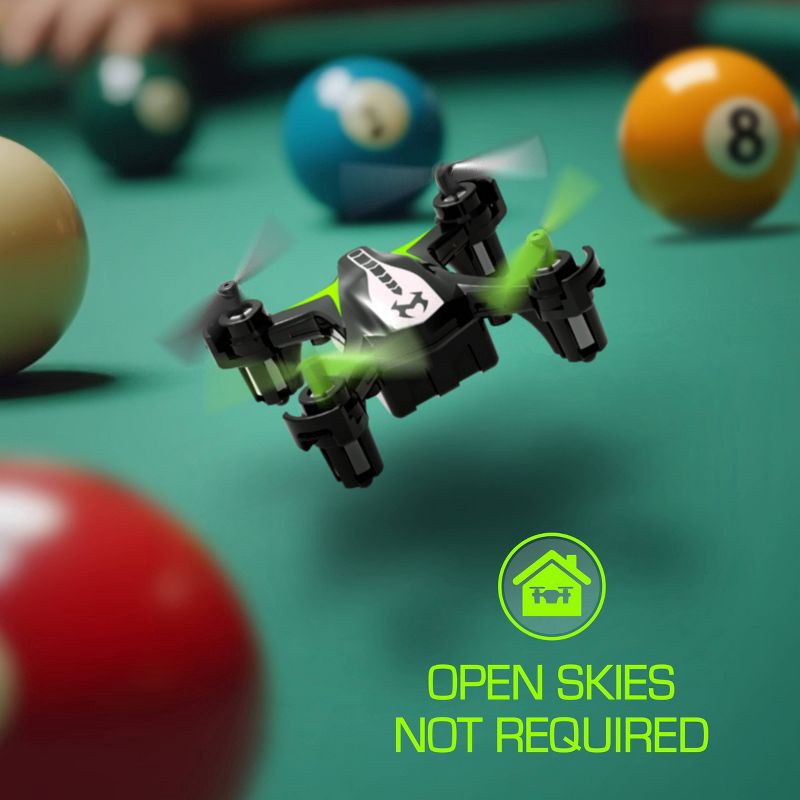 slide 2 of 8, Sky Viper DASH Nano Drone: Remote Control, Beginner Skill Level, Indoor/Outdoor Use, 1 ct
