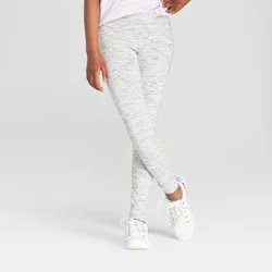 Girls' Leggings Pants - Cat & Jack Gray M