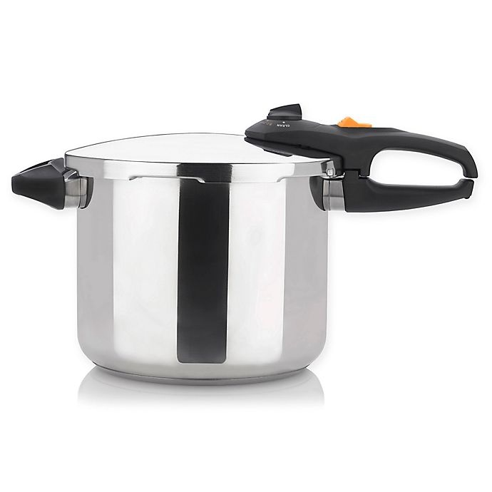 slide 1 of 6, Zavor Duo Stainless Steel Pressure Cooker, 10 qt