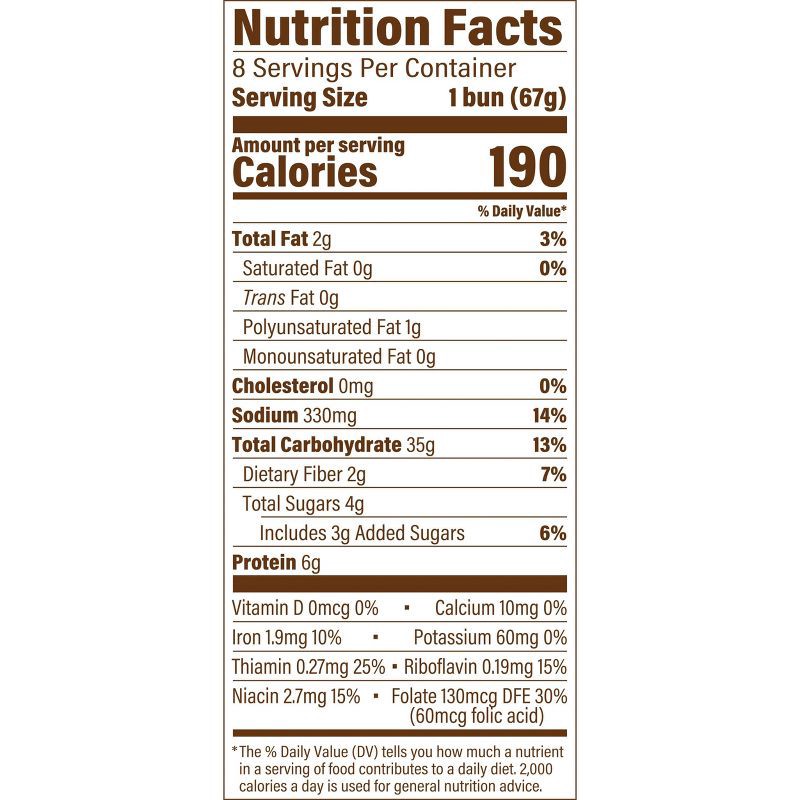 slide 4 of 6, Alfaro's Artesano Bakery Buns - 19oz/8ct, 8 ct; 19 oz