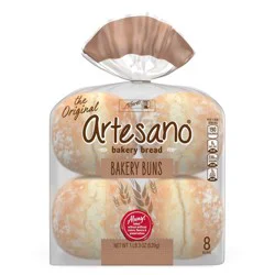 Alfaro's Artesano Bakery Buns - 19oz/8ct