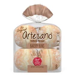Alfaro's Artesano Bakery Buns - 19oz/8ct