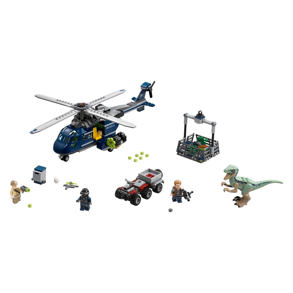 slide 2 of 5, LEGO Jurassic World Blue's Helicopter Pursuit 75928, 1 ct