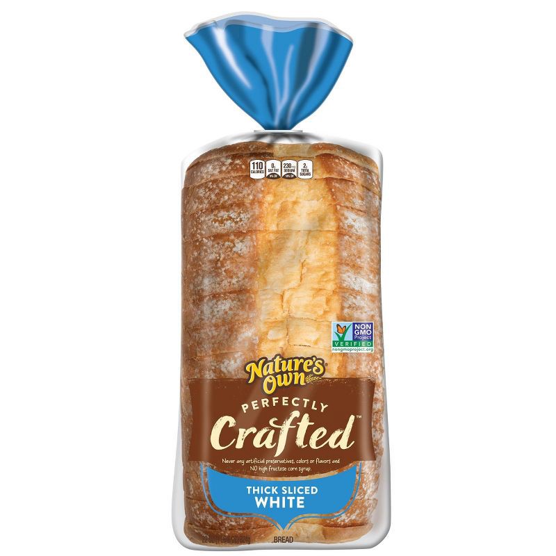 slide 1 of 10, Natures Own Nature's Own Perfectly Crafted White Sandwich Bread - 22oz, 22 oz