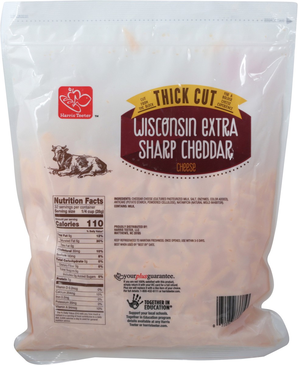 slide 5 of 9, Harris Teeter Wisconsin Sharp Thick Shred, 1 ct