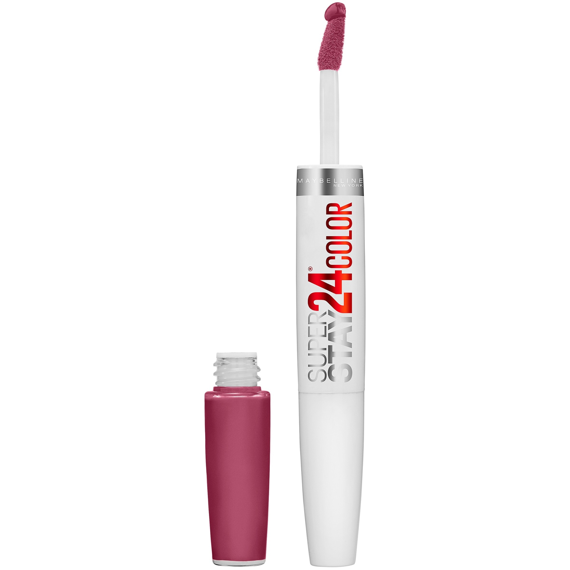 Maybelline Super Stay 24 2 Step Long Lasting Liquid Lipstick Relentless Ruby 014 Fl Oz 014 