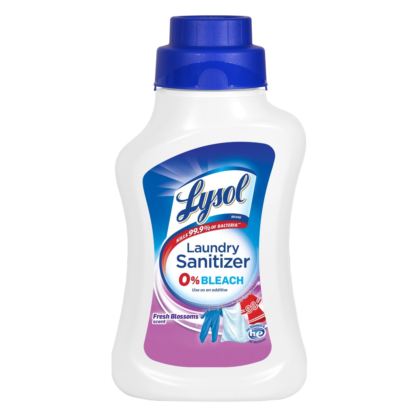 slide 1 of 1, Lysol Fresh Blossom Scented Laundry Sanitizer, 41 oz