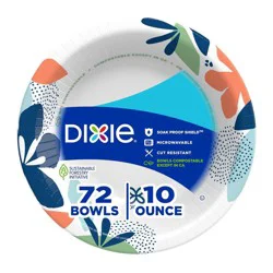 Dixie Everyday Multi Purpose Disposable Bowls - 72ct/10oz