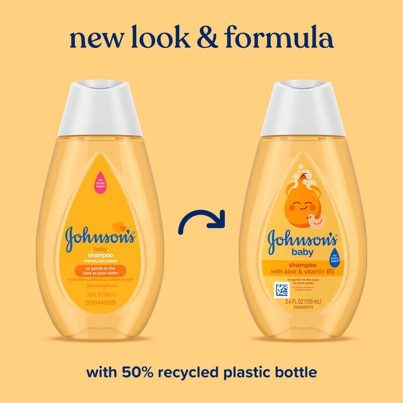 slide 3 of 7, Johnson's Baby Shampoo for Delicate Scalp & Skin - 13.6 fl oz, 13.6 fl oz