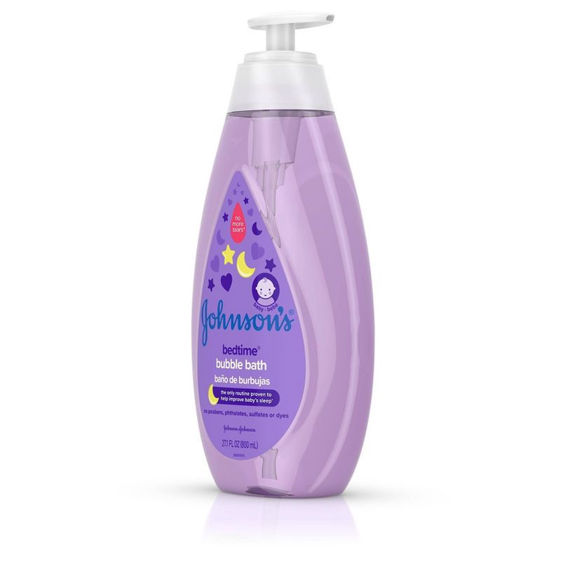 slide 6 of 6, Johnson's Bedtime Bubble Bath - 27.1oz, 27.1 oz