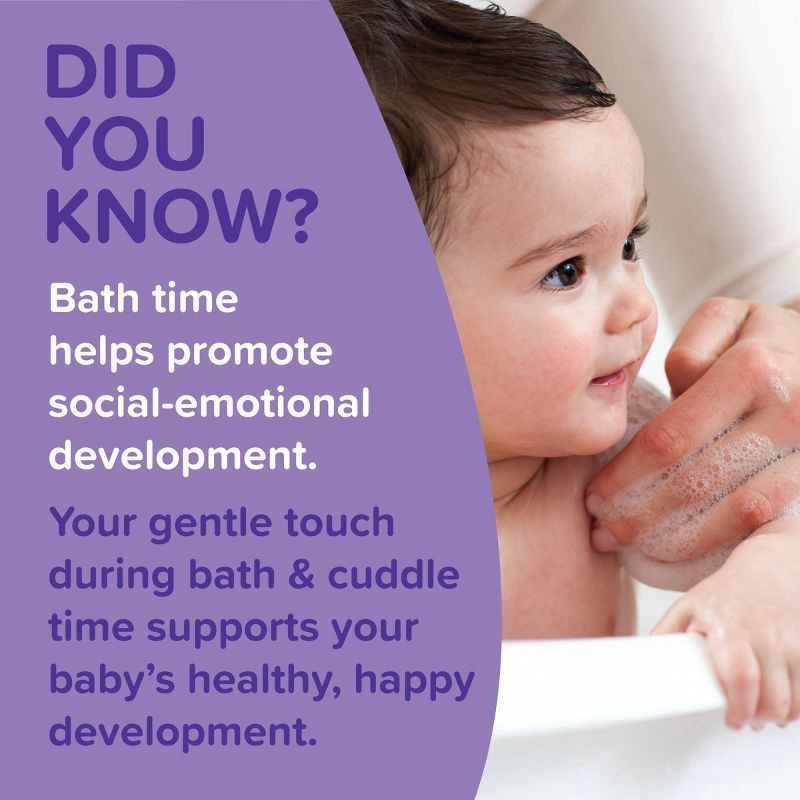 slide 7 of 8, Johnson's Bedtime Baby Bath with Soothing Natural Calm Aromas, Hypoallergenic - 13.6 fl oz, 13.6 fl oz