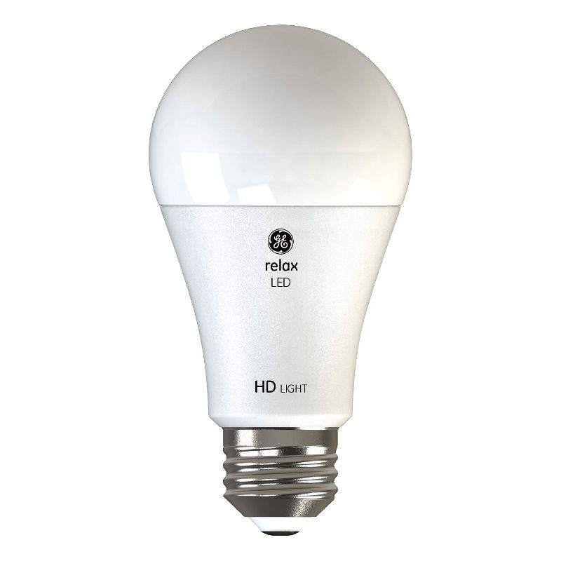 slide 2 of 9, GE Household Lighting GE 2pk 100W Relax A19 LED Light Bulbs Soft White, 2 ct
