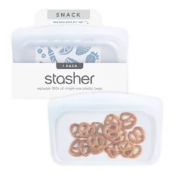 stasher Premium Silicone Reusable Food Storage Snack Bag - Mystery Color