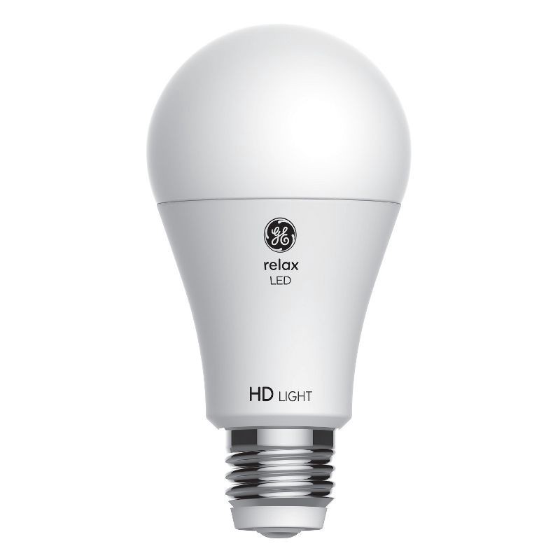 slide 2 of 6, GE Household Lighting GE Relax A19 LED 3-Way Light Bulb Soft White: 100W Equivalent, 1500 Lumens, Energy Star Certified, E26 Base, 2700K, 1 ct