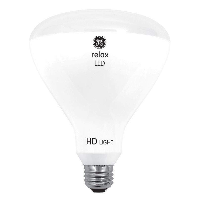 slide 2 of 7, GE Household Lighting GE 65W Relax BR30 LED Indoor Floodlight Bulbs Soft White, 1 ct