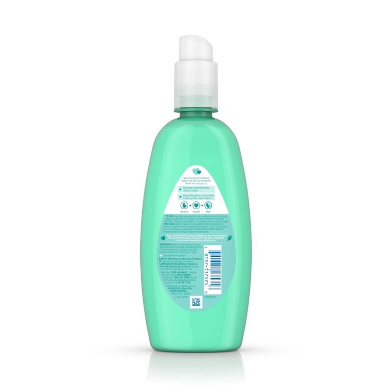 slide 2 of 10, Johnson's No More Tangles Toddler & Kids Hair Detangling Spray to Unlock Knots in Hair - 10 fl oz, 10 fl oz