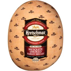 Kretschmar Mesquite Smoked Turkey Breast - Deli Fresh Sliced - price per lb