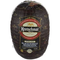 Kretschmar Extra Lean Black Forest Brand Ham - Deli Fresh Sliced - price per lb