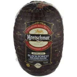 Kretschmar Extra Lean Black Forest Brand Ham - Deli Fresh Sliced - price per lb