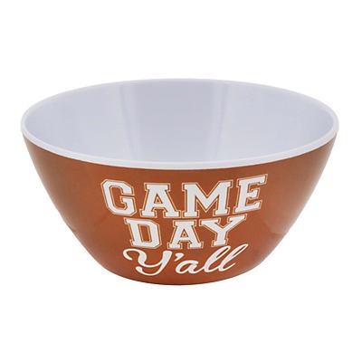 slide 1 of 1, All About U Melamine Small Football Bowl, 1 ct