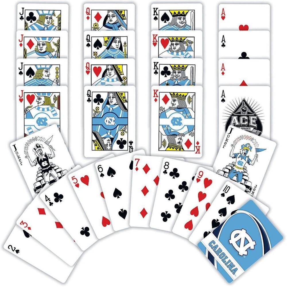 slide 4 of 4, NCAA North Carolina Tar Heels Standard Playing Cards, 1 ct