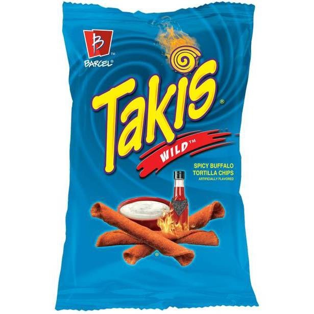 slide 1 of 3, Barcel Takis Wild Tortilla Chips, 9.9 oz